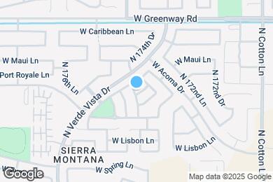 Map image of the property - 17412 W Langer Ln