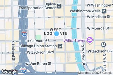 Map image of the property - 131 S Clinton St