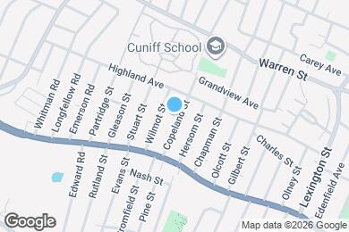 Map image of the property - 42 Copeland St