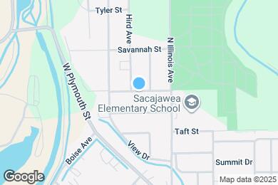 Map image of the property - 1506 Rochester St