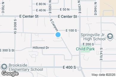 Map image of the property - 1145 E 200 S