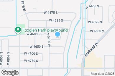 Map image of the property - 3652 W 4625 S