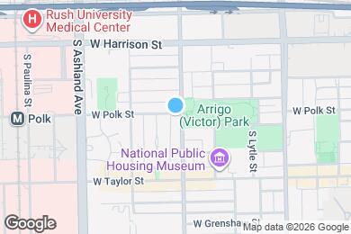 Map image of the property - 800 S Loomis St