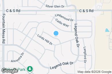 Map image of the property - 1020 White Stone Way