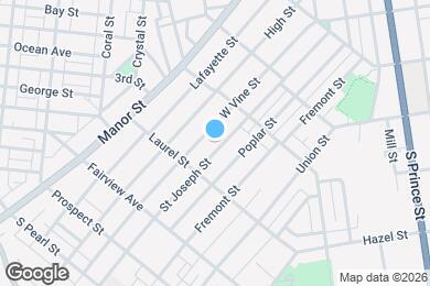 Map image of the property - 647 St Joseph St