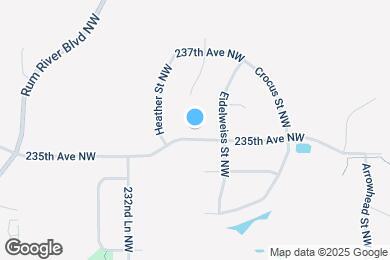 Map image of the property - 2921 235th Ave NW