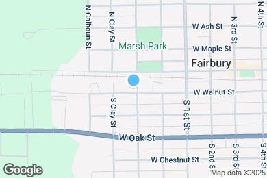 Map image of the property - 500 W Walnut St