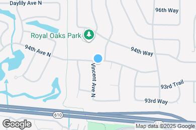 Map image of the property - 9356 Vincent Ave N