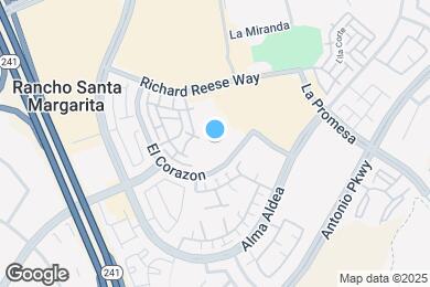 Map image of the property - 55+ FountainGlen Rancho Santa Margarita