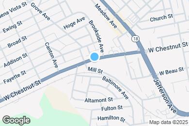 Map image of the property - 450 W Chestnut St
