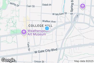 Map image of the property - 808 Spring Garden St