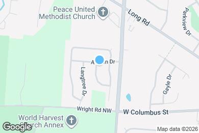 Map image of the property - 838 Avalon Dr