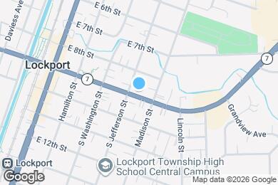 Map image of the property - 410 E 9th St