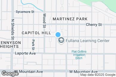 Map image of the property - 234 N Grant Ave