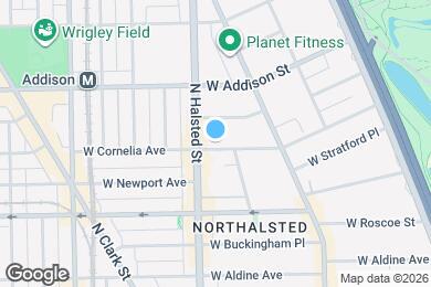 Map image of the property - 742 W Cornelia Ave