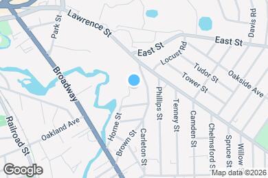 Map image of the property - 25 Horne St