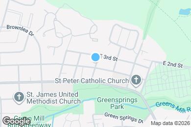 Map image of the property - 308 Sycamore St