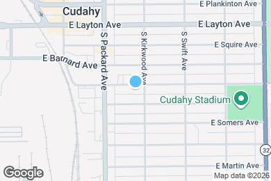 Map image of the property - 3663 E Munkwitz Ave