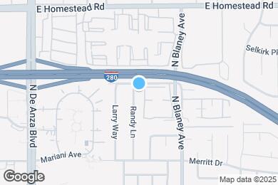 Map image of the property - 10726 Randy Ln