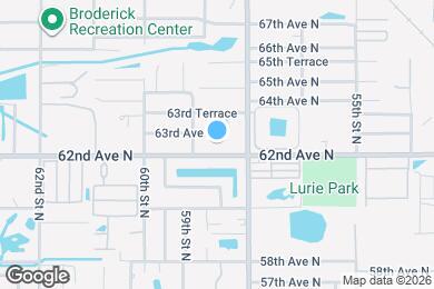 Map image of the property - 5855 62nd Ave N