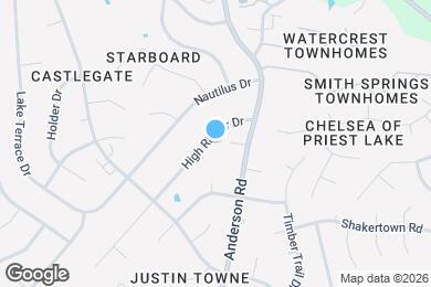 Map image of the property - 2921 High Rigger Dr