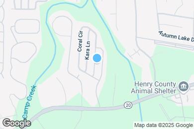 Map image of the property - 357 Coral Cir