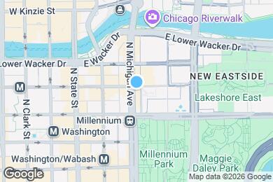 Map image of the property - 189 N Michigan Ave