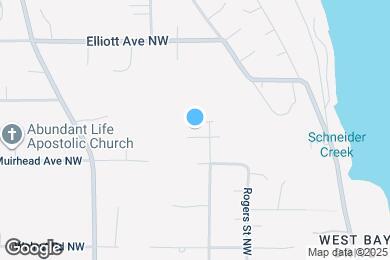 Map image of the property - 1614 Groves Ave NW