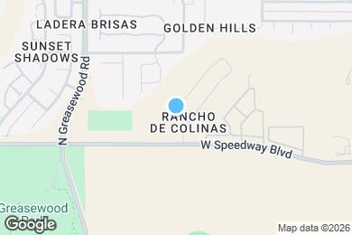 Map image of the property - 1202 N Thunder Ridge Dr
