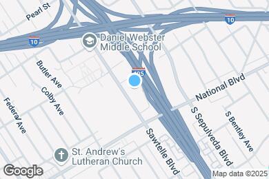 Map image of the property - 2820 Sawtelle Blvd