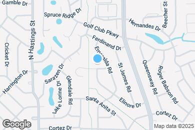 Map image of the property - 5107 Cochita Dr