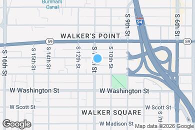 Map image of the property - 916 S 11th St