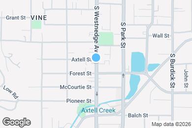 Map image of the property - 1224 S Westnedge Ave