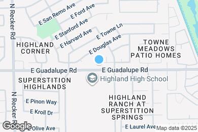 Map image of the property - 4319 E Princeton Ave