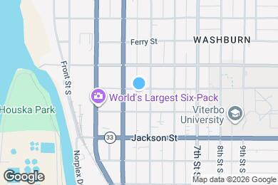 Map image of the property - 416 Winnebago St