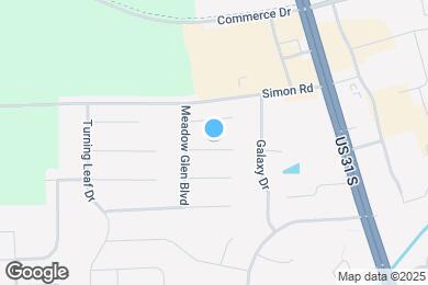 Map image of the property - 1090 Meadowview Ct