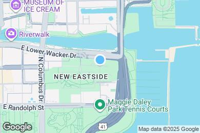 Map image of the property - 411 N Harbor Dr