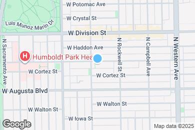 Map image of the property - 2649 W Thomas St