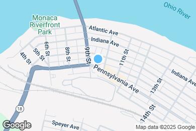 Map image of the property - 919 Pennsylvania Ave