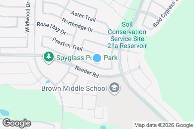 Map image of the property - 2010 Chisolm Trl