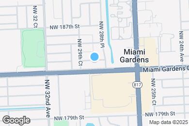 Map image of the property - 2860 NW 184th St