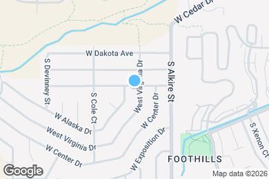 Map image of the property - 13432 W Alaska Pl