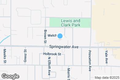 Map image of the property - 1320 1/2 Springwater Ave