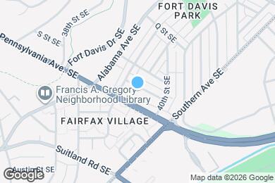 Map image of the property - 3935 S St SE