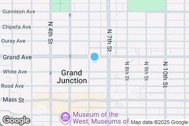 Map image of the property - 619 Grand Ave