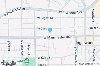 Map image of the property - 112 S Eucalyptus Ave