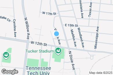 Map image of the property - 1308 Virginia Ave