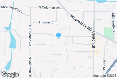 Map image of the property - 150 Thompson Pl