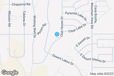 Map image of the property - 5749 Club House Dr