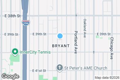 Map image of the property - 3917 4th Ave S